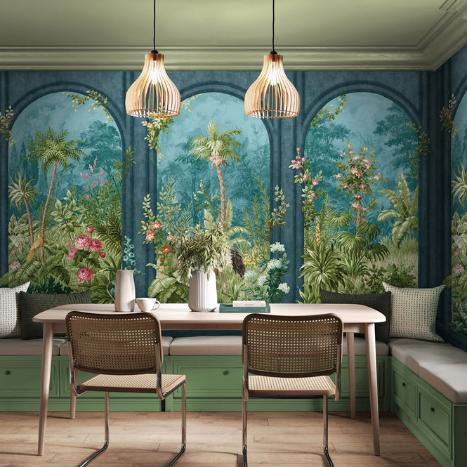 輸入壁紙 Graham & Brown / THE BESPOKE COLLECTION / ANGKOR JUNGLE Night 121955