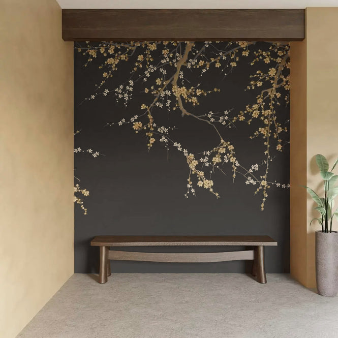 輸入壁紙 Graham & Brown / THE BESPOKE COLLECTION / SAKURA Night 122017