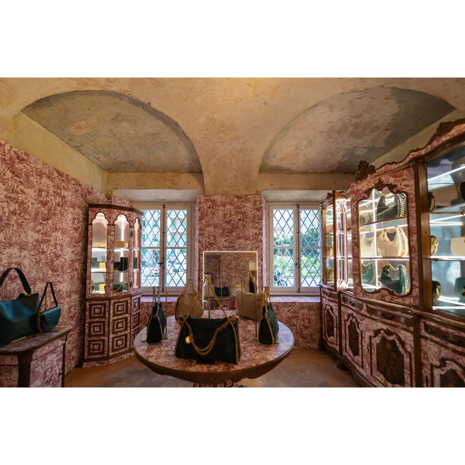 Cole&Son / Stella McCartney × Cole & Son / Fungi Forest Burgundy 122/1001