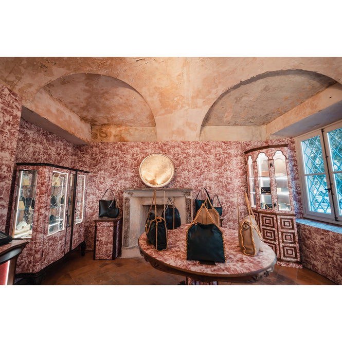 Cole&Son / Stella McCartney × Cole & Son / Fungi Forest Burgundy 122/1001