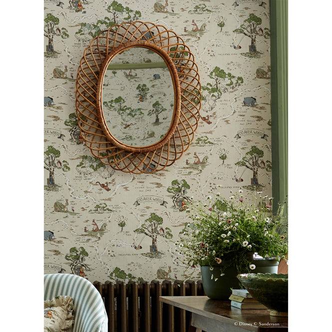 Sanderson / Disney Home X Sanderson Wallpapers / HUNDRED ACRE WOOD / Cashew 217291