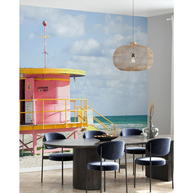 PHOTOWALL / Lifeguard Tower in Miami, USA (e40765)