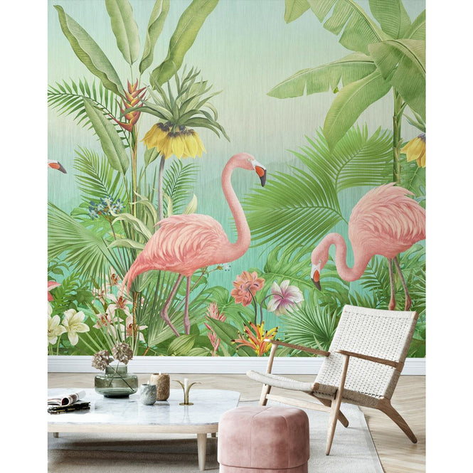 PHOTOWALL / Flamingo Eden (e319235)