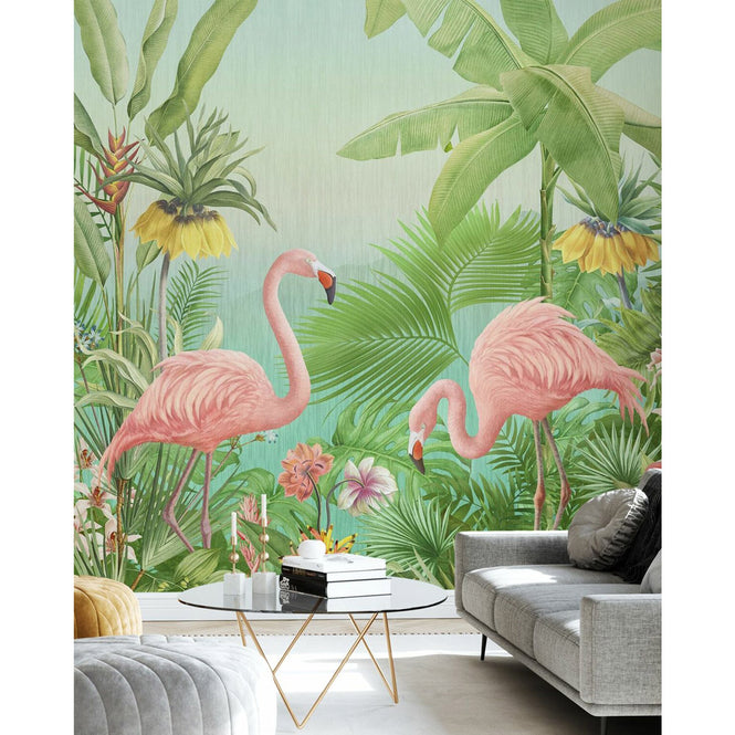 PHOTOWALL / Flamingo Eden (e319235)