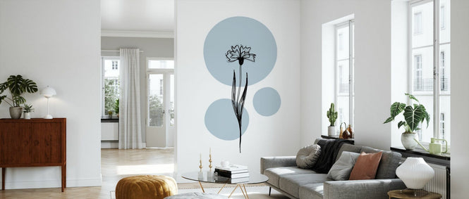 PHOTOWALL / Delicate Botanicals - Cornflower (e322877)