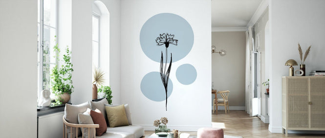 PHOTOWALL / Delicate Botanicals - Cornflower (e322877)