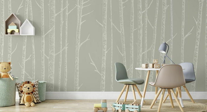 PHOTOWALL / Tree Tops - Sage (e325504)