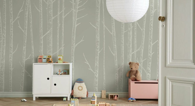PHOTOWALL / Tree Tops - Sage (e325504)