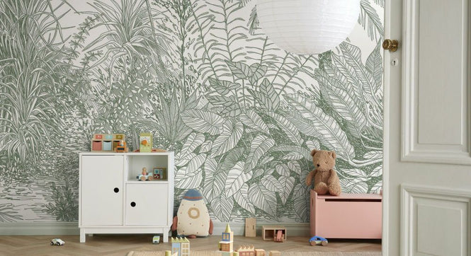 PHOTOWALL / Tropica - Sage (e325509)