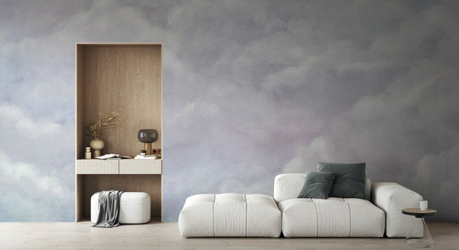 PHOTOWALL / Tender Clouds - Purple (e93090)