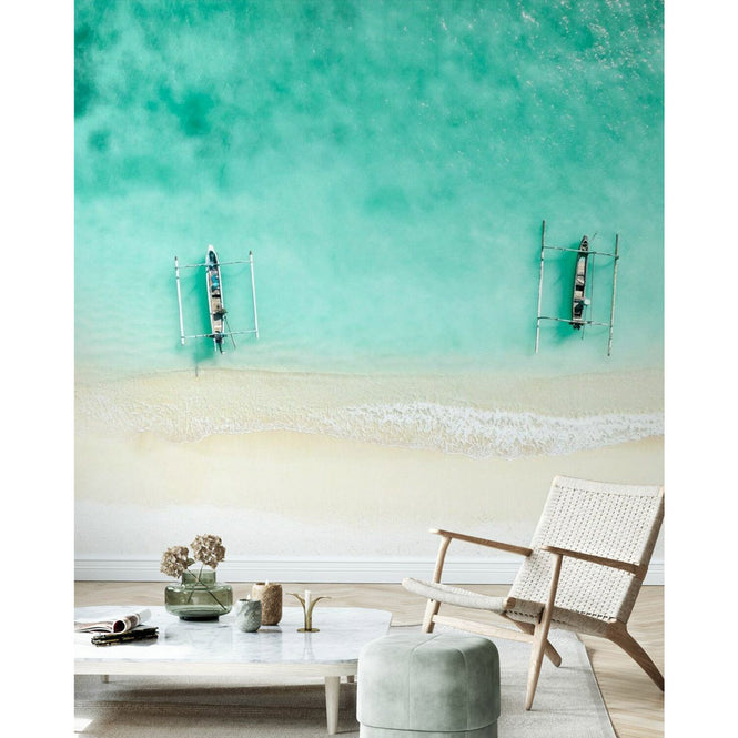 PHOTOWALL / Aerial Summer - Crystal Clear Waters (e93131)