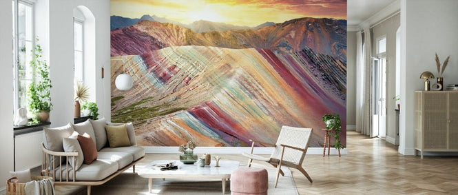 PHOTOWALL / Colors of Peru - Palcoyo Rainbow Mountain (e93141)