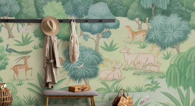 PHOTOWALL / Ethereal Symphony - Green (e93788)