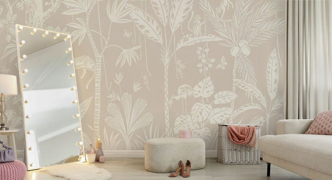 PHOTOWALL / Embossed Oasis - Beige II (e93816)