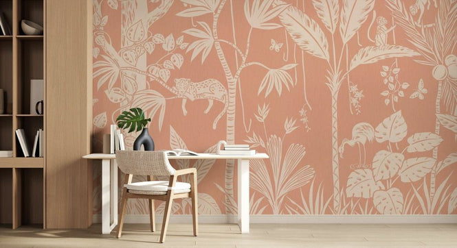 PHOTOWALL / Embossed Oasis - Terracotta II (e93824)