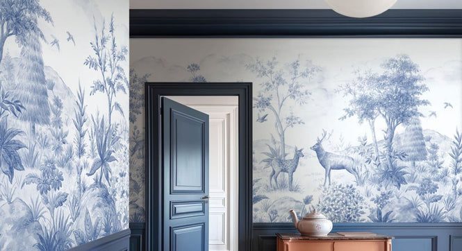 PHOTOWALL / Serenity Spring - Blue (e93854)