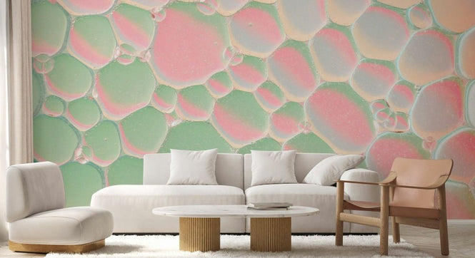 PHOTOWALL / Multicolored Bubble Surface (e93976)