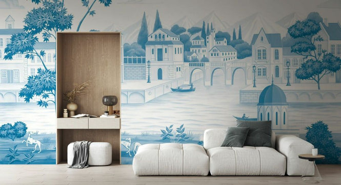 PHOTOWALL / By the River - Blue (e94136)