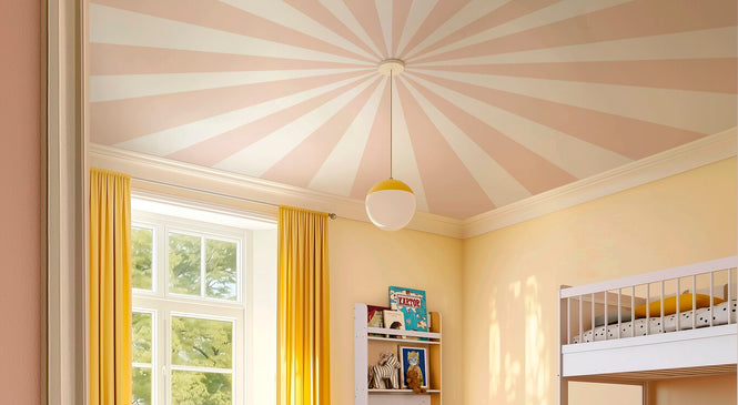 PHOTOWALL / Circus - Rectangle - Light Pink Wall Mural (e94352)