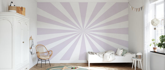 PHOTOWALL / Circus - Rectangle - Purple Wall Mural (e94355)