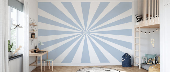 PHOTOWALL / Circus - Rectangle - Light Blue Wall Mural (e94362)
