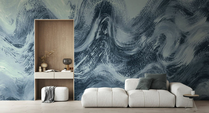 PHOTOWALL / Tidal Flow - Blue (e94449)