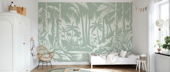 PHOTOWALL / Jungle View - Green (e94627)