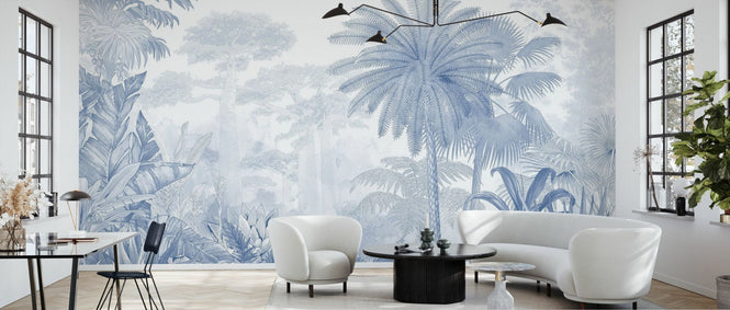PHOTOWALL / Tropical Eden - Blue (e94644)