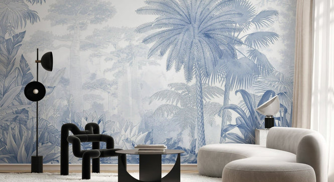 PHOTOWALL / Tropical Eden - Blue (e94644)