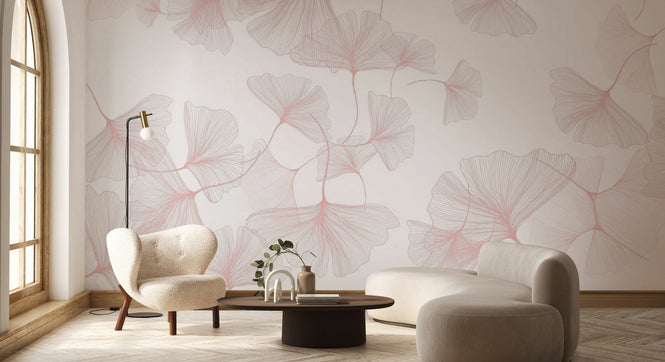 PHOTOWALL / Lamella - Pink (e94651)