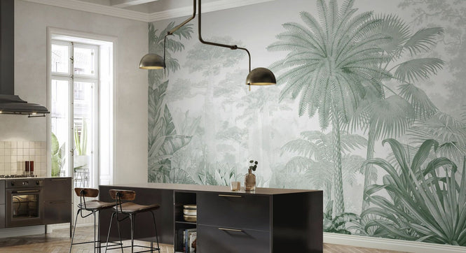 PHOTOWALL / Tropical Eden - Green (e94660)
