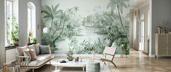 PHOTOWALL / Tangled Jungle II - Green (e94723)