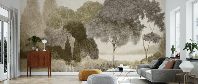 PHOTOWALL / Morning Meadow - Green (e94755)