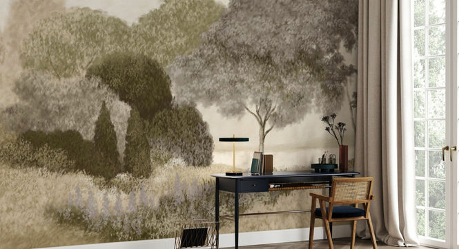 PHOTOWALL / Morning Meadow - Green (e94755)