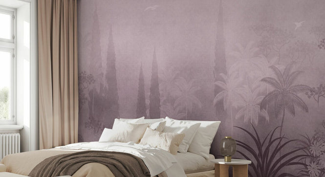 PHOTOWALL / Moonlit Serenity II - Purple (e94756)
