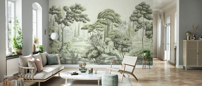 PHOTOWALL / Natural Forest Landscape - Green (e95086)