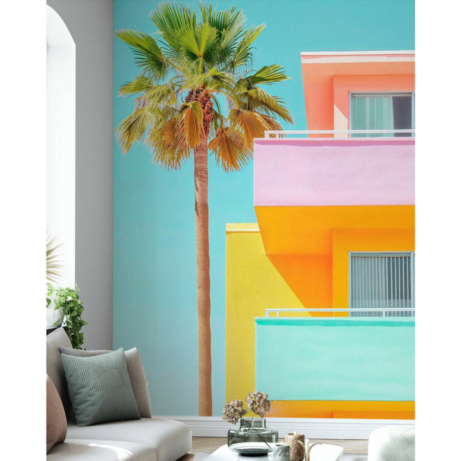 PHOTOWALL / California Dreaming - Pastel Venice (e95106)