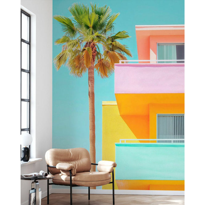 PHOTOWALL / California Dreaming - Pastel Venice (e95106)
