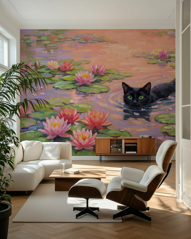 PHOTOWALL / Sunset Cat (e96667)
