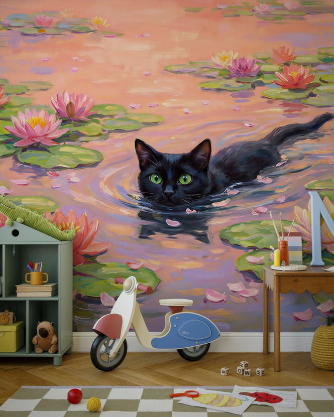 PHOTOWALL / Sunset Cat (e96667)