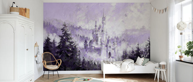 PHOTOWALL / Fairy Castle - Lavander (e96888)