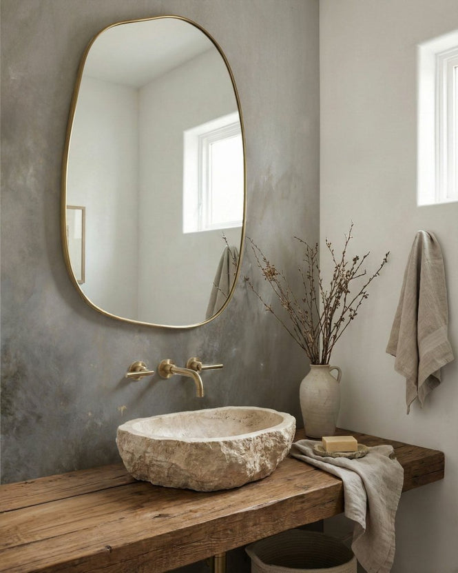 PHOTOWALL / Elemental Flow - Warm Taupe (e97099)