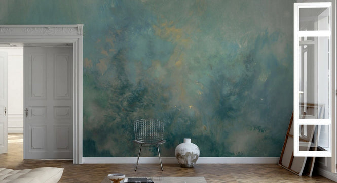 PHOTOWALL / Elemental Flow - Teal (e97100)