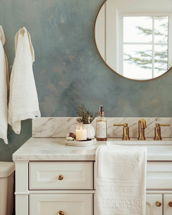 PHOTOWALL / Elemental Flow - Slate Gray (e97103)