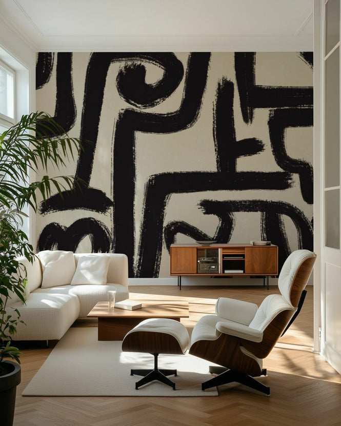 PHOTOWALL / Abstract Organic Lines (e97667)