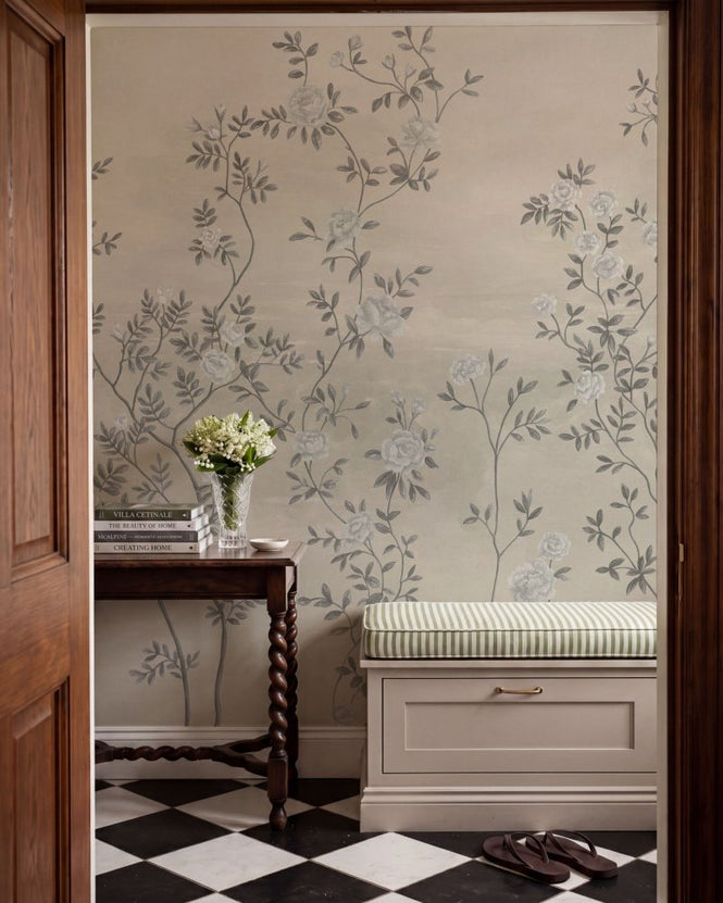 PHOTOWALL / Rosevine - Soft Graphite (e98201)
