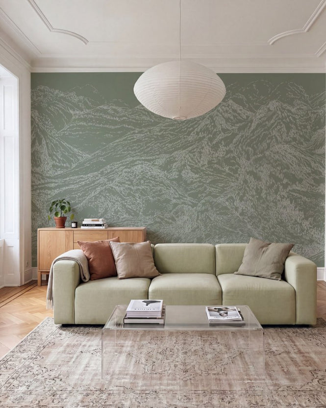 PHOTOWALL / Horizons - Weathered Lichen (e98209)