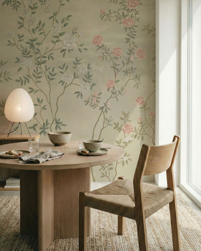 PHOTOWALL / Rosevine - Botanical Linen (e98212)
