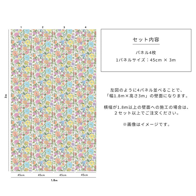 House of Hackney / ARTESANIA Meadow【4パネル1セット】