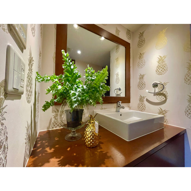 スタッフの施工写真